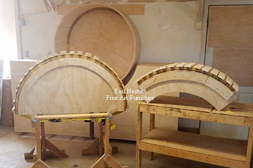 bending jigs for custom cabinet